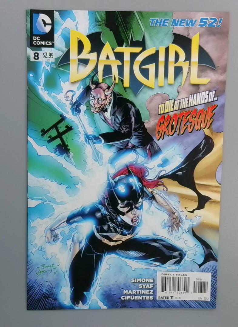 Batgirl #8, VF+ New 52 DC, 2012