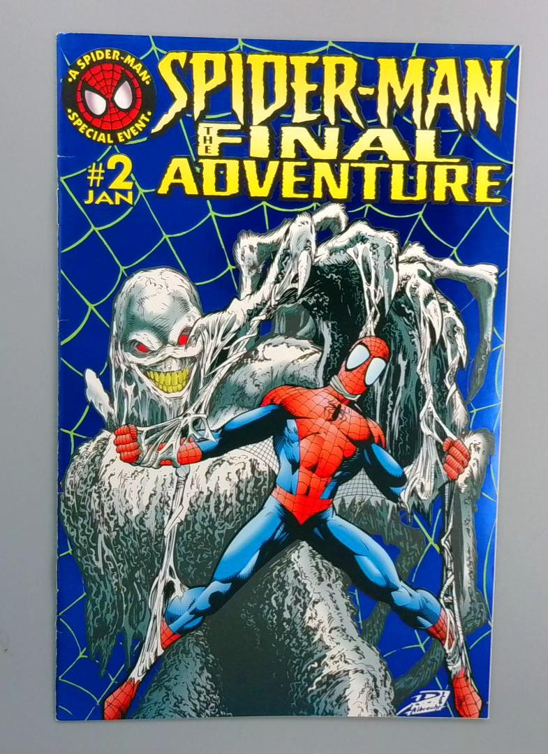 Spider-Man The Final Adventure #2, VF Blue Foil Marvel  1995
