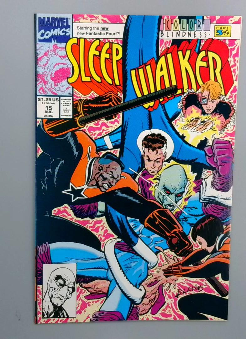 Sleepwalker #15, NM Fantastic Four, Marvel Comics