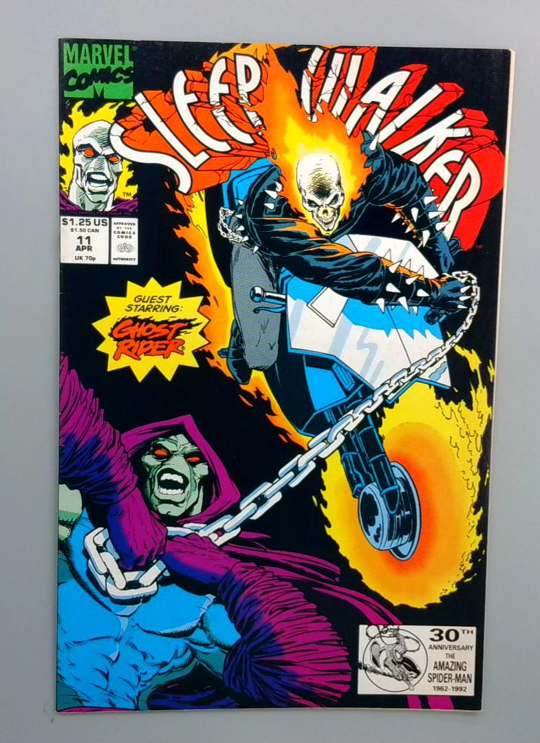Sleepwalker #11 VF+ Ghost Rider, Marvel, 1992