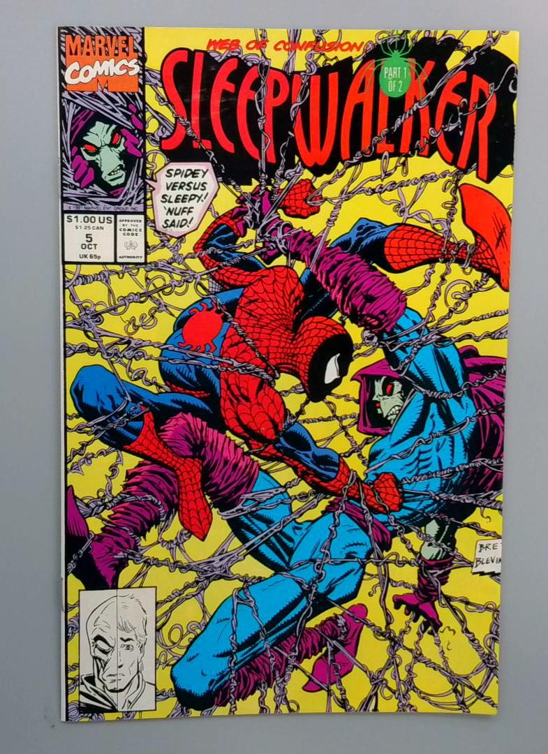 Sleepwalker #5, NM Spider-Man, Marvel, 1991