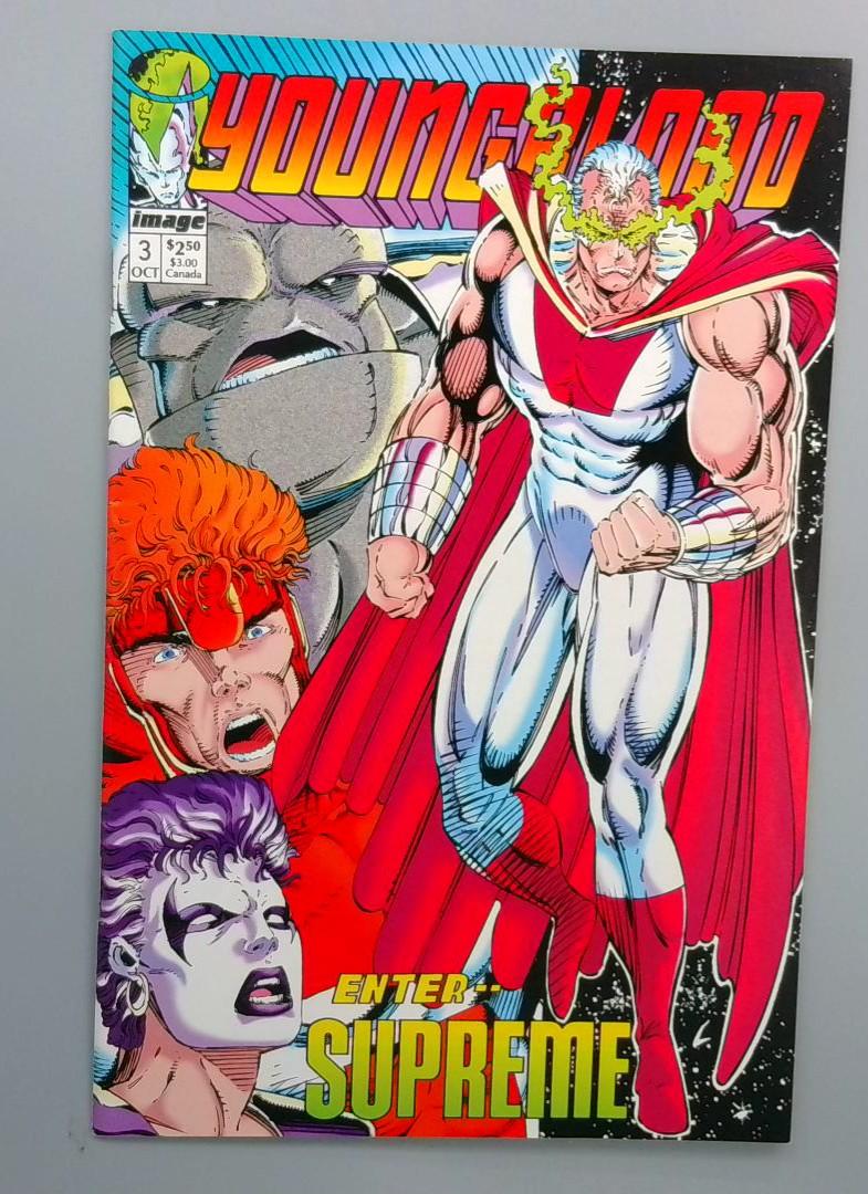 Youngblood #3 VF/NM 1st Supreme, Image, 1992