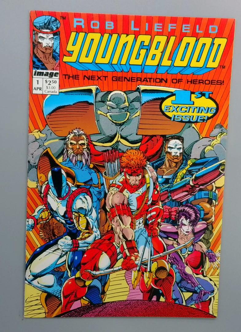 Youngblood #1 Rob Liefeld Cvr, Image, 1992 Copy2