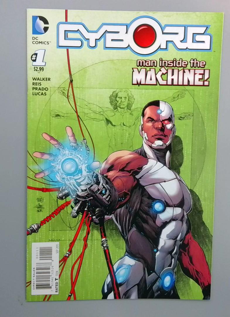 Cyborg #1, NM Reis Cover, DC Comics, 2015