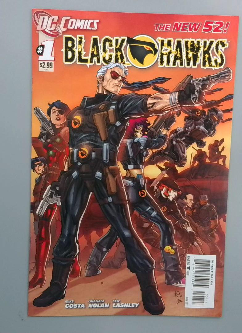 Blackhawks #1, DC Comics, 2011