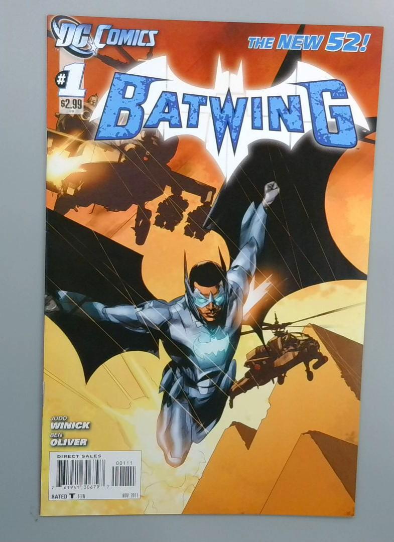 Batwing #1, VF+ 1st Blood Tiger, New 52 DC Comics, 2011