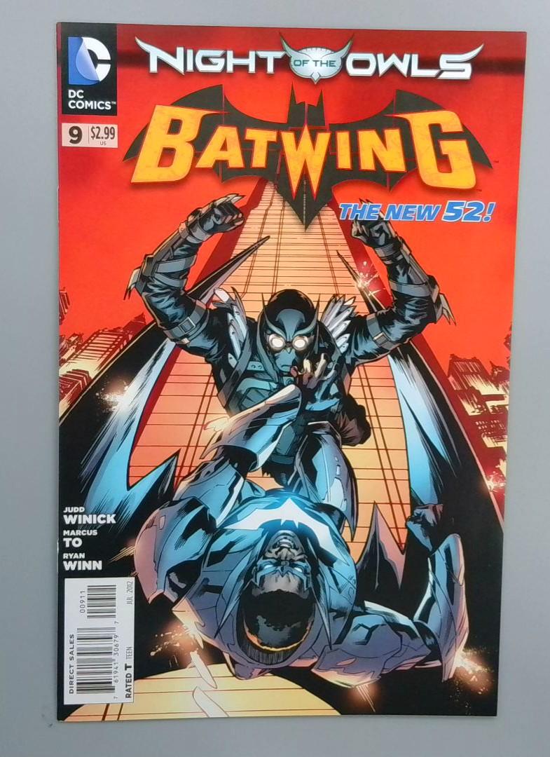 Batwing #9, NM- Night of the Owls, DC, 2012