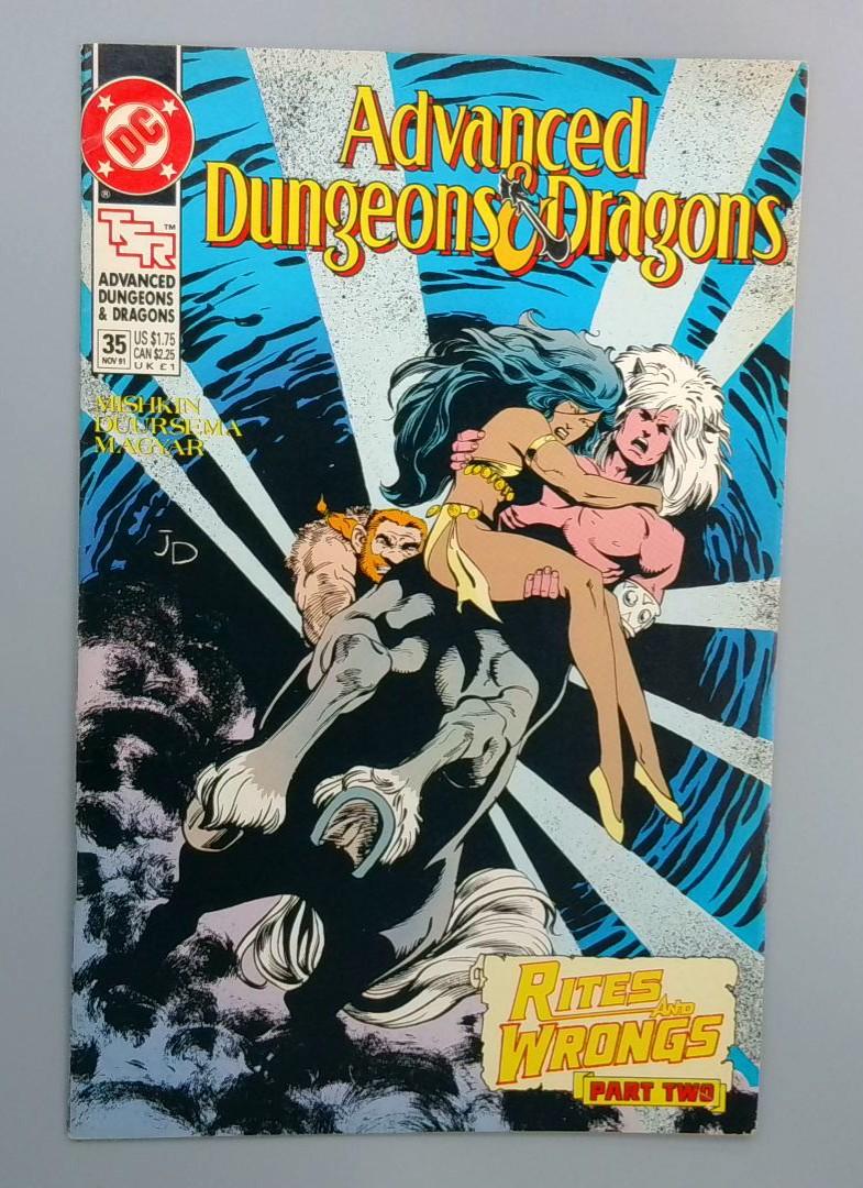 Advanced Dungeons & Dragons #35, VF- DC, 1991