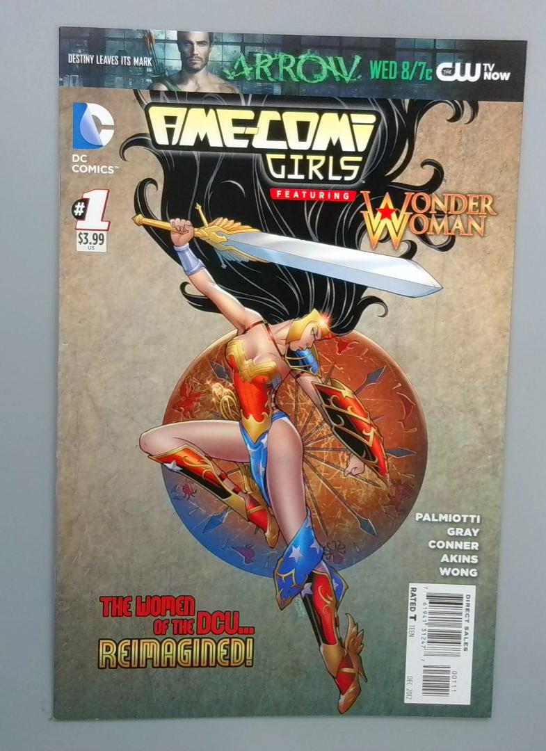 Ame-Comi Girls #1 NM Featuring Wonder Woman, DC Comics, 2012