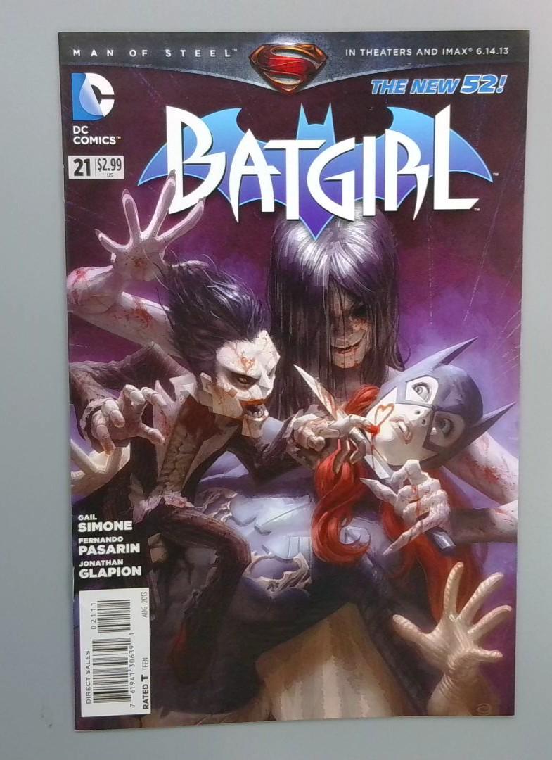Batgirl #21, VF+ DC Comics, 2013