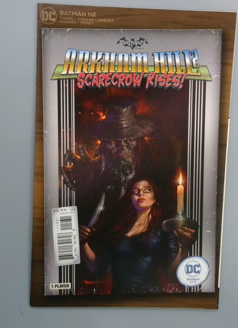 Batman #112, NM Arkham Hill 2 Scarecrow Rises Cvr, DC, 2021