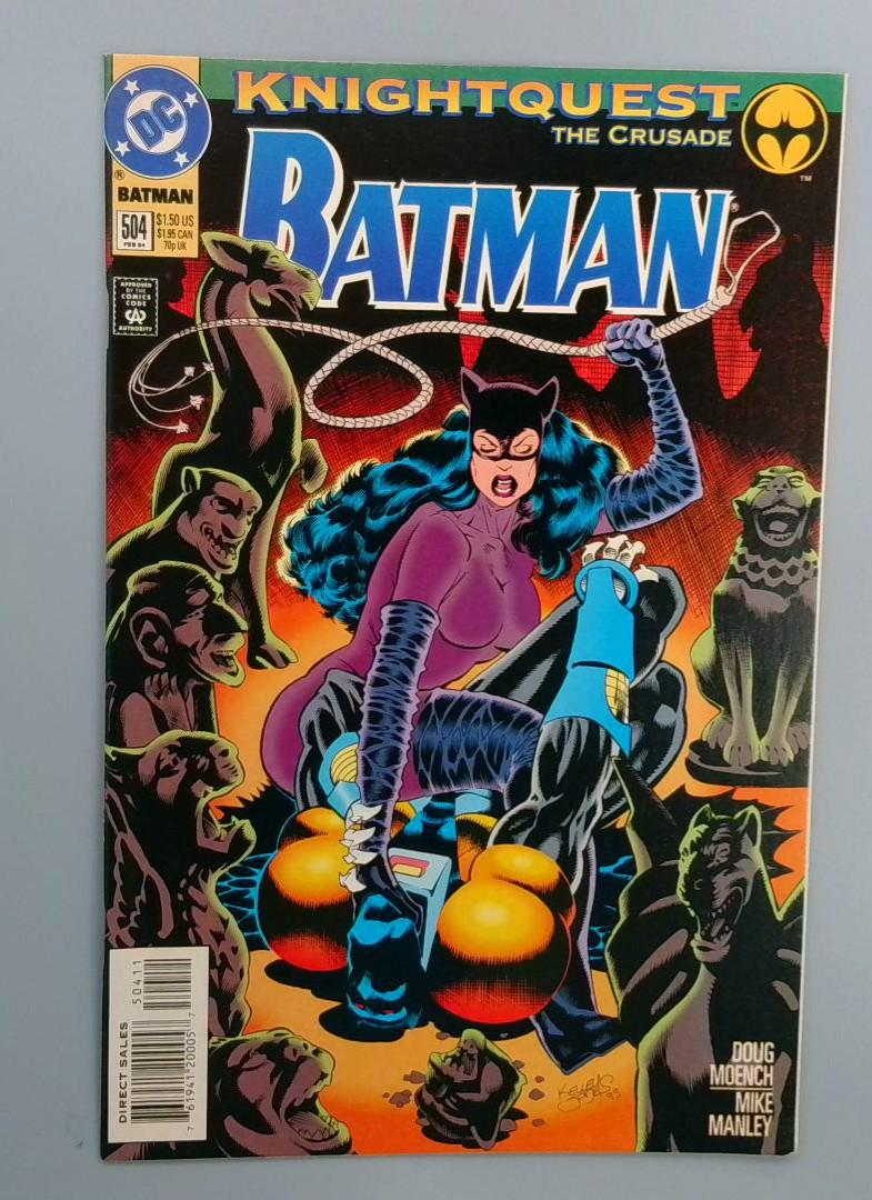 Batman #504 VF/NM, Knightquest The Crusade, DC, 1993
