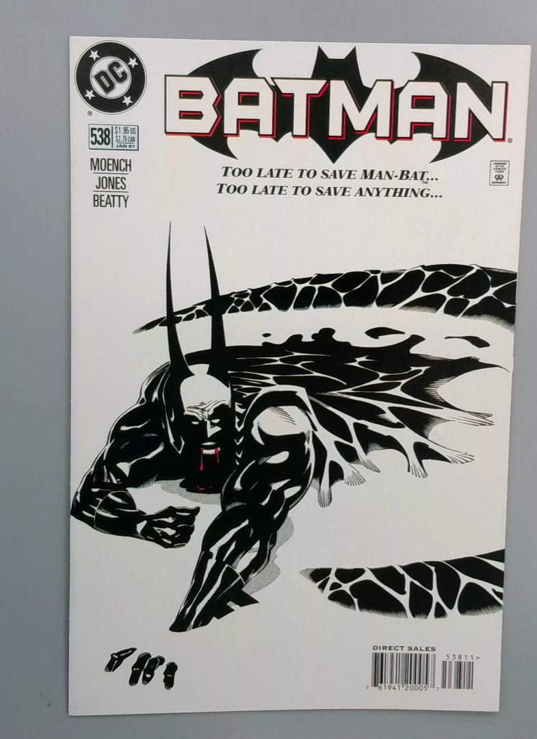 Batman #538 NM Jones Cvr, DC, 1997