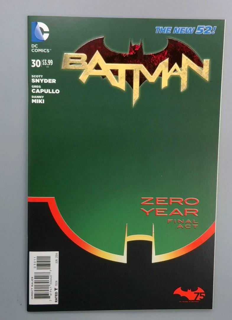 Batman #30 NM Zero Year Final Act, DC, 2014