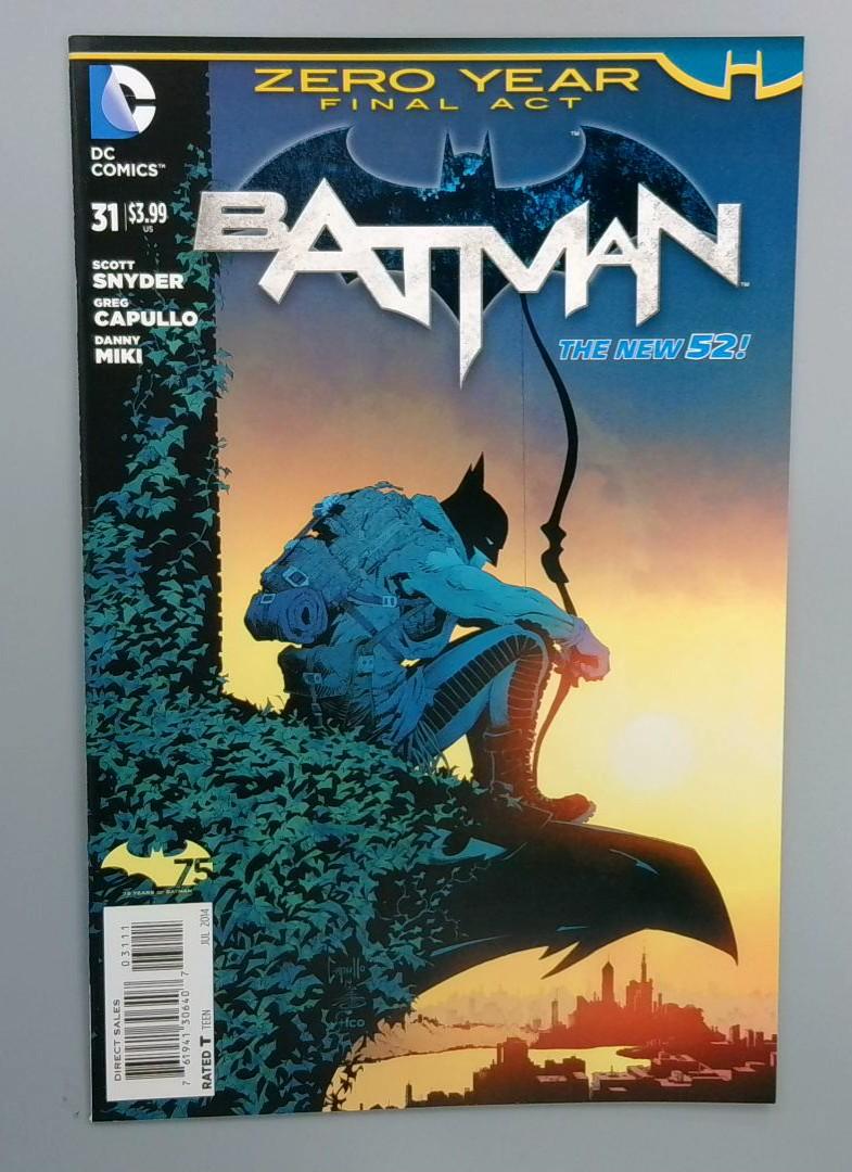 Batman #31, Zero Year Variant, DC Comics, 2014 Copy2