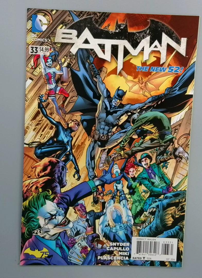 Batman #33, NM New 52 DC, 2014