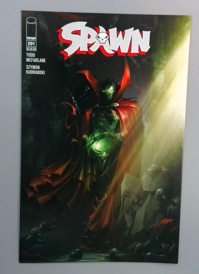 Spawn #291, VF+ Szymon Kudranski Cvr, Image 2018