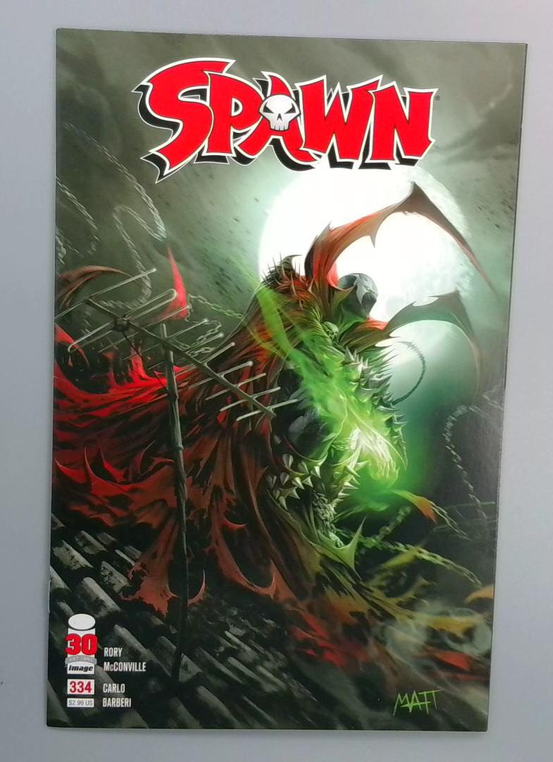 Spawn #334, NM Matt Cvr, Image, 2022