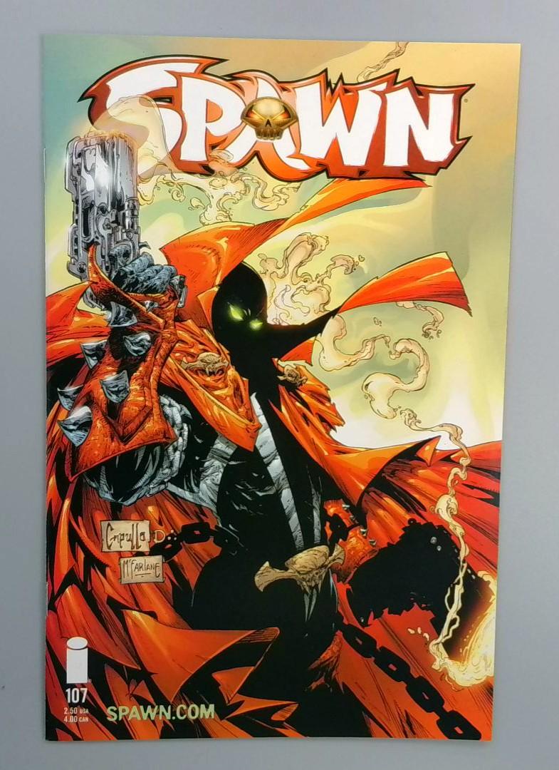 Spawn #107, VF/NM Greg Capullo Cvr, Image, 2001