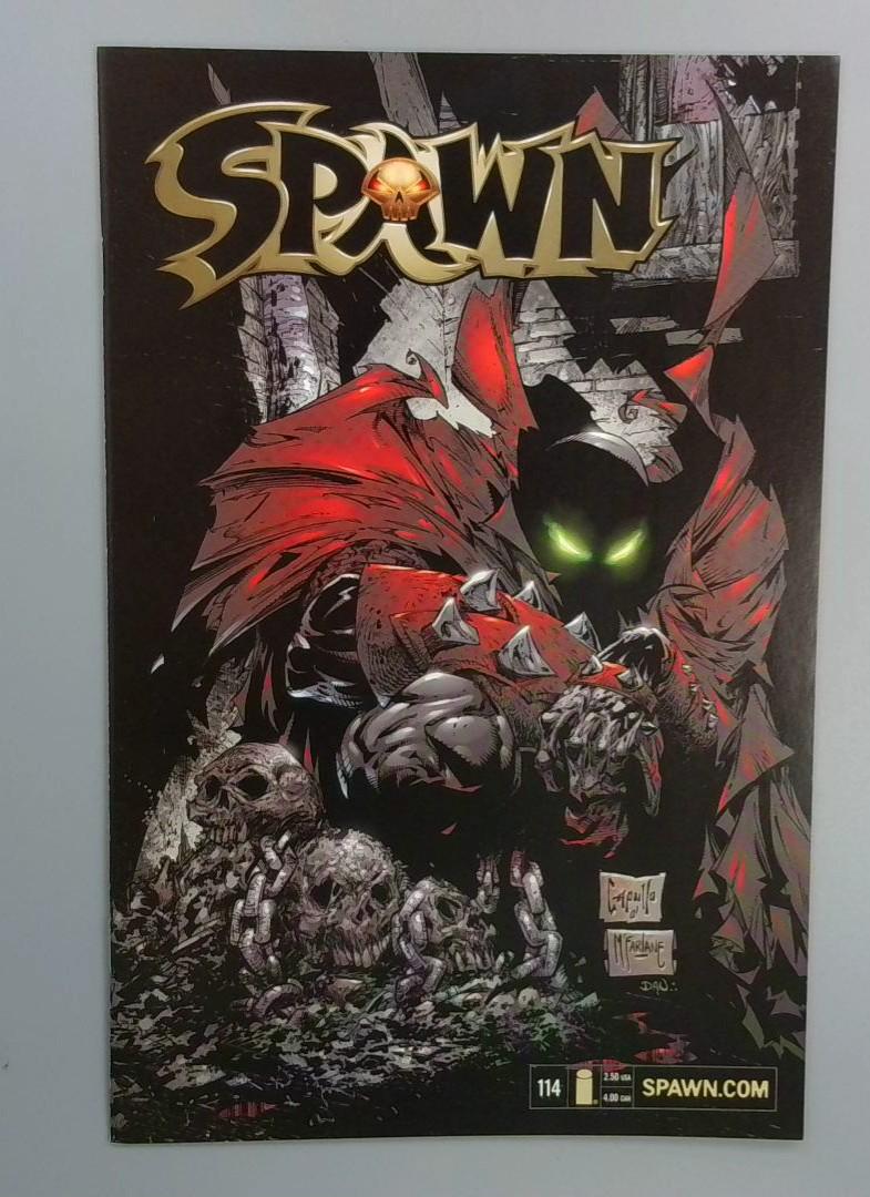 Spawn #114, VF+ Capullo Cvr, Image, 2002