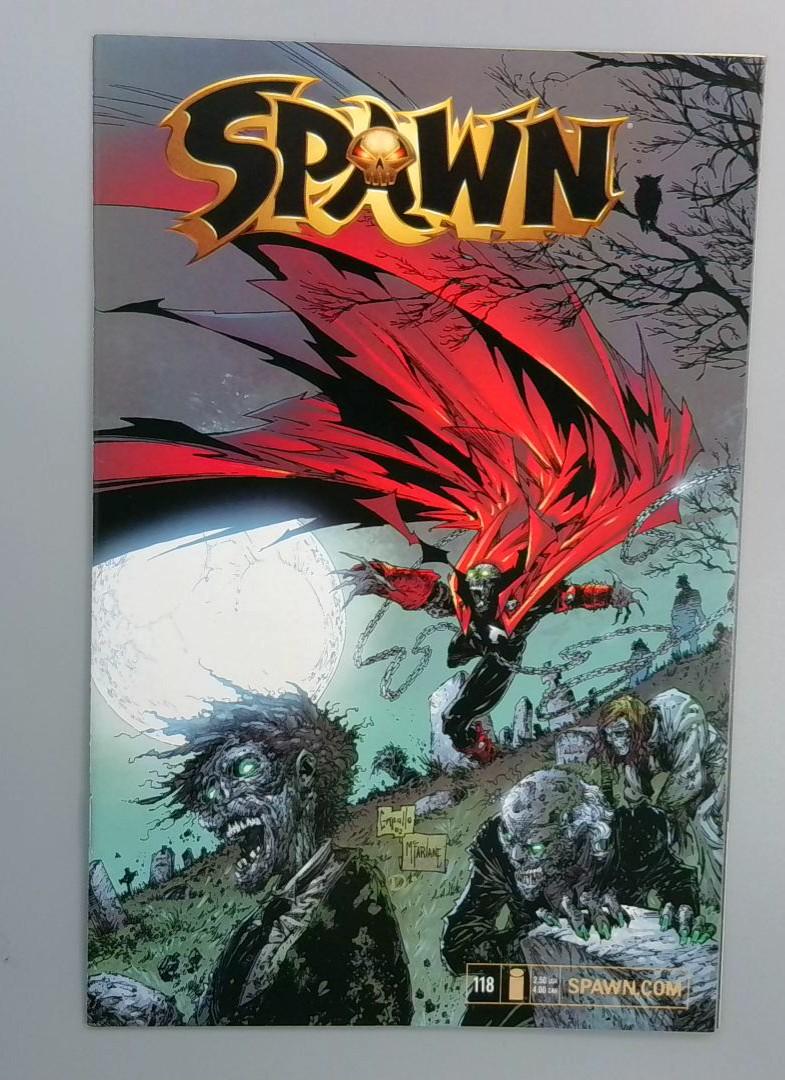 Spawn #118, VF?NM Zombies Cover, Image Comics, 2002