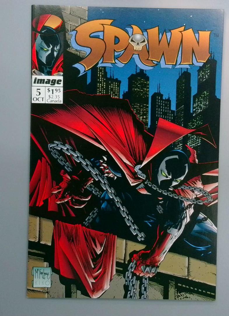 Spawn #5, NM Image,1992	
