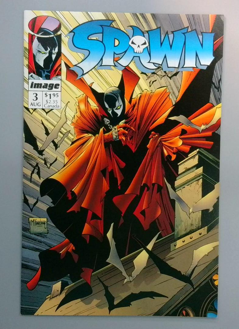 Spawn #3, VF/NM 1st Wanda Blake Image Comics, 1993