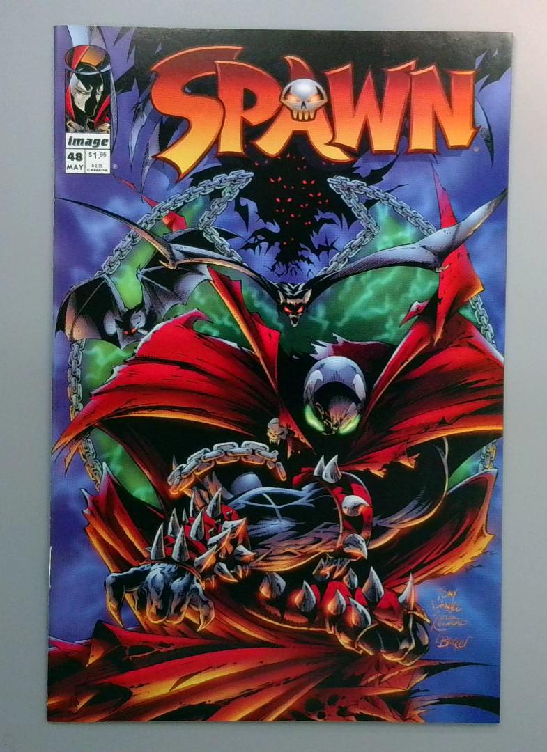 Spawn #48, NM McFarlane Toys Ad Back Cover, Image, 1996