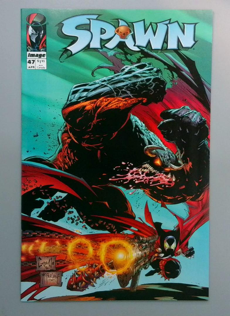 Spawn #47, McFarlane Toys Ad Back Cover, Image, 1996