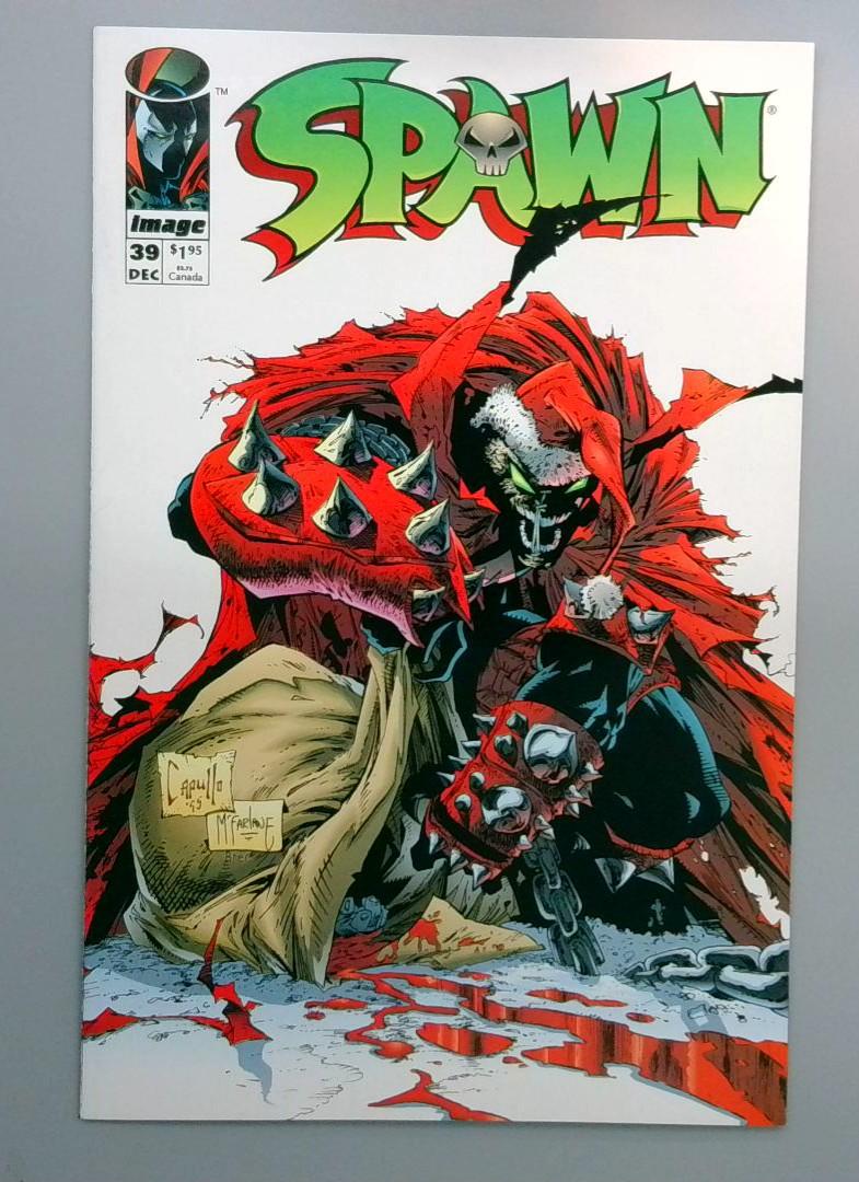 Spawn #39, NM- Santa Claus Cover, Image, 1995