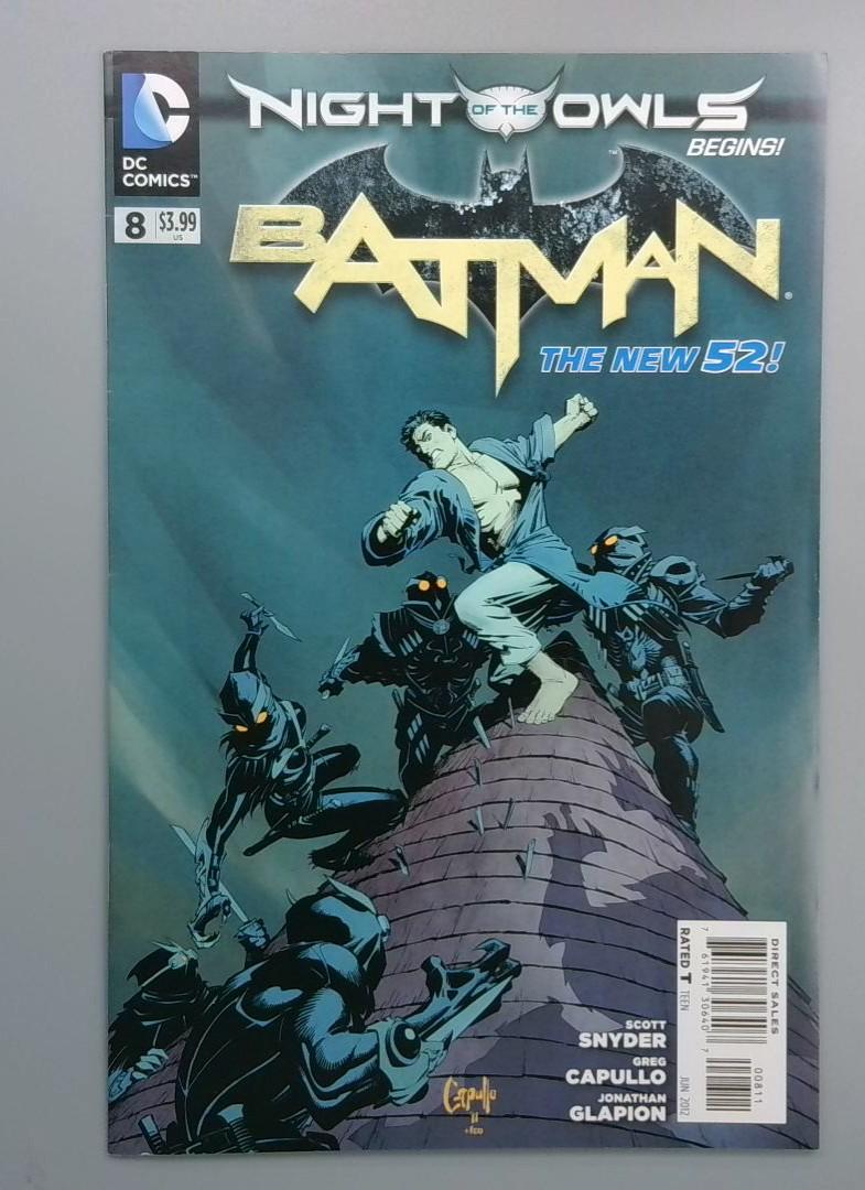 Batman #8 VF New 52, DC, 2012