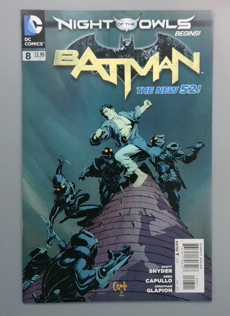 Batman #8, VF- New 52, DC, 2012