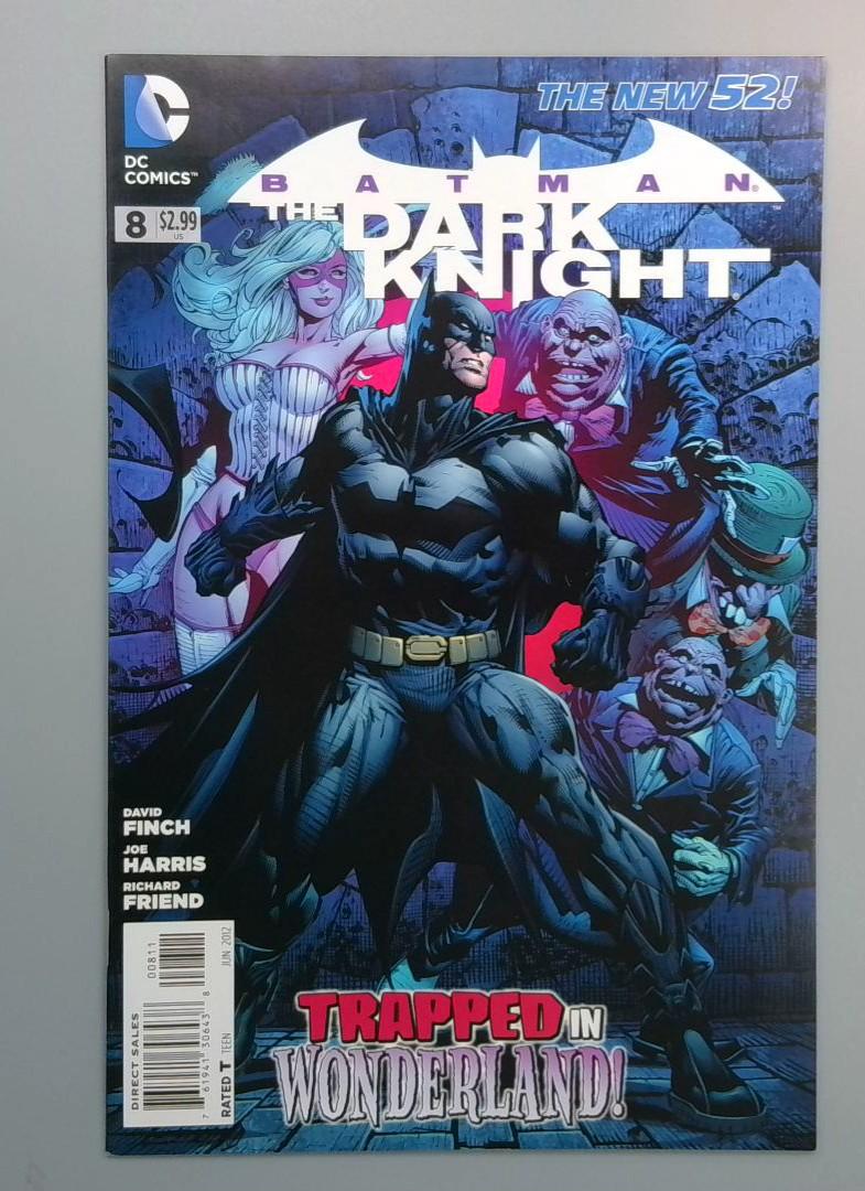 batman the dark knigh #8 NM White Rabbit, DC, 2012