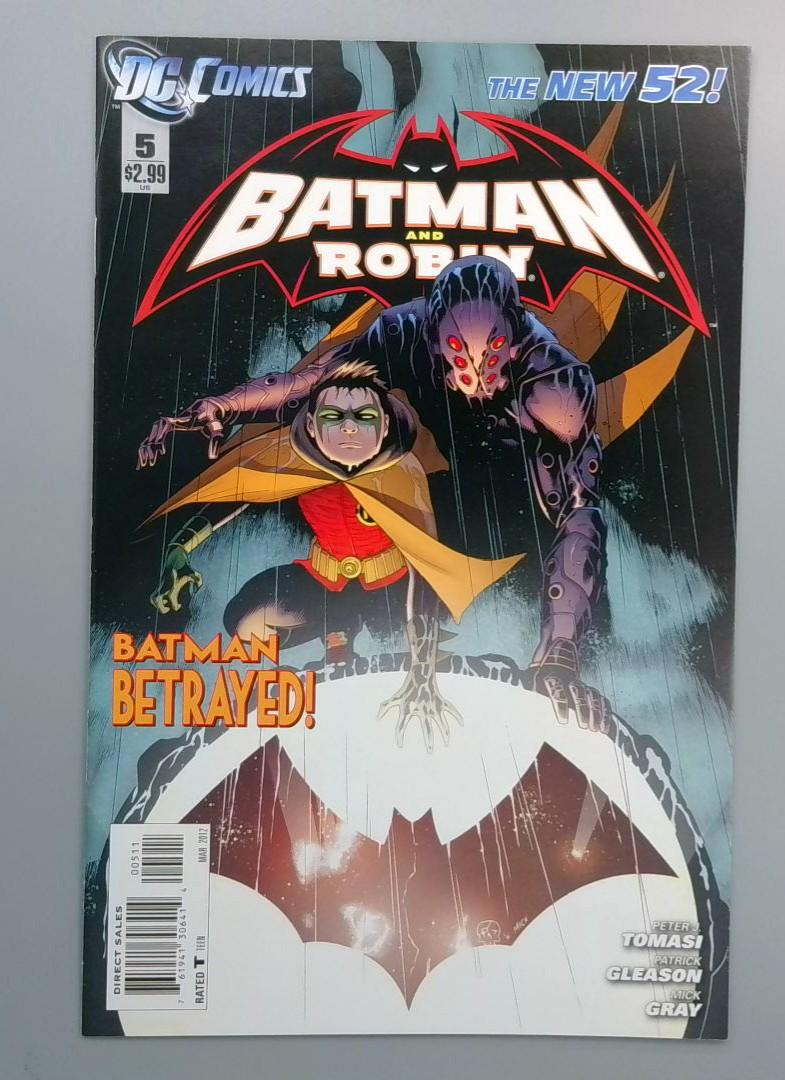 Batman and Robin #5, NM- DC Comics, 2012