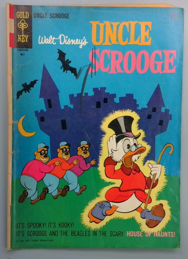 Uncle Scrooge #63 VG, Gold Key, 1966