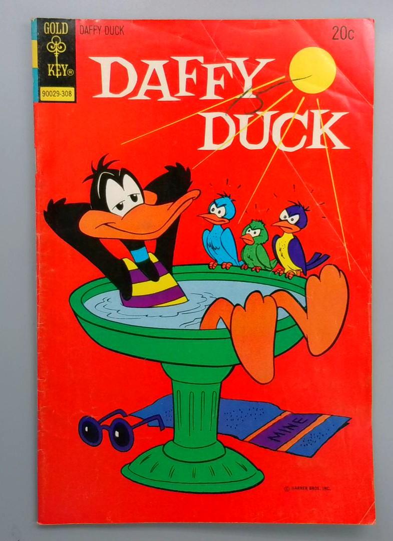 Daffy Duck #83, VG Gold Key, 1973