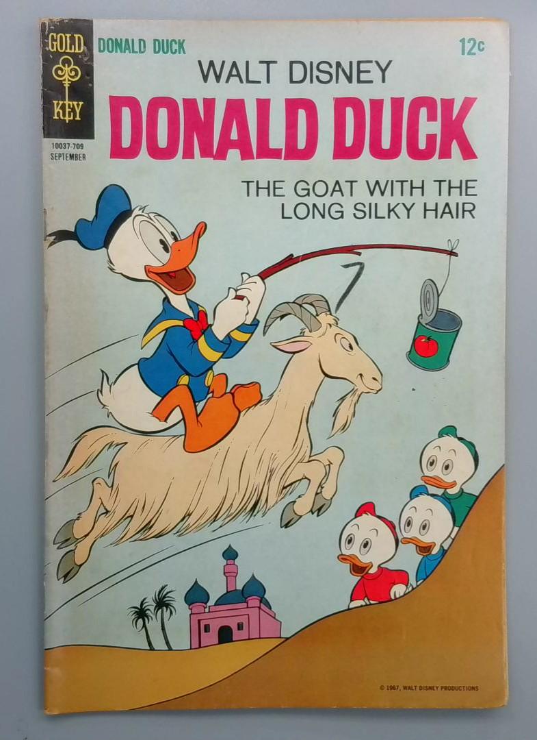 Donald Duck #115, FN- Gold Key, 1967