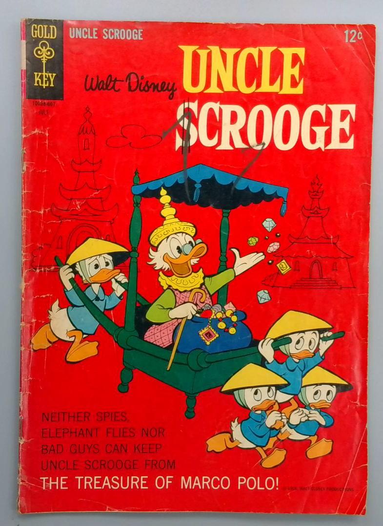Uncle Scrooge #64 GD/VG, Gold Key, 1965