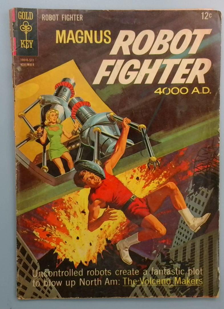 Magnus Robot Fighter #12, VG- Gold Key, 1965