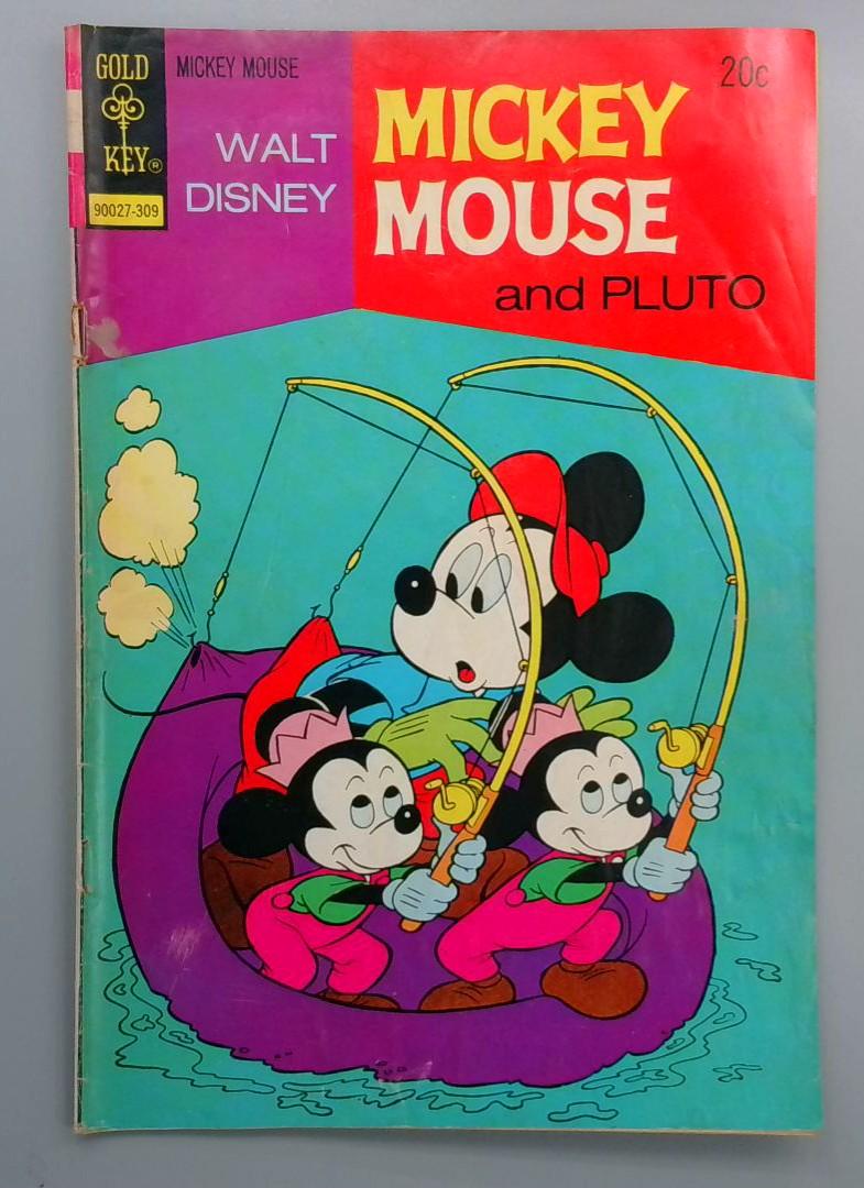 Mickey Mouse and Pluto #144, Gold Key, 1973