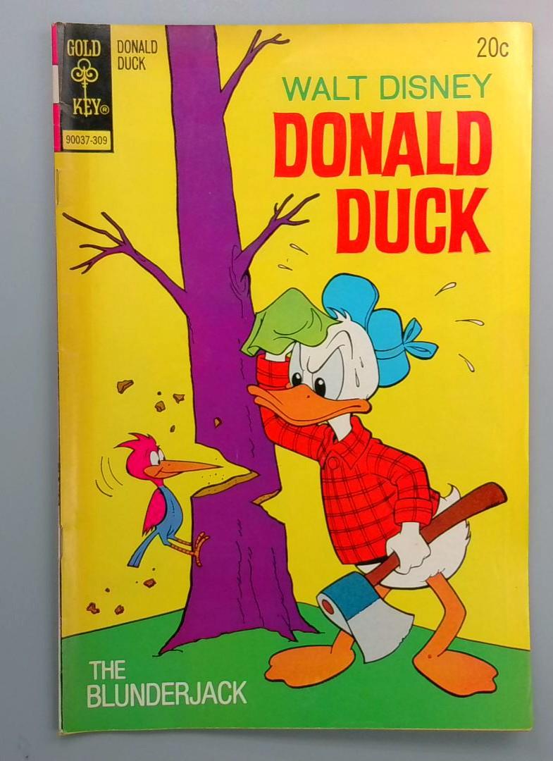 Donald Duck #153, VG/FN Gold Key, 1973
