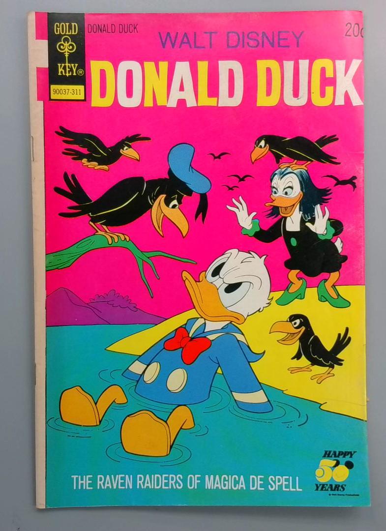 Donald Duck #153 FN, Gold Key, 1973