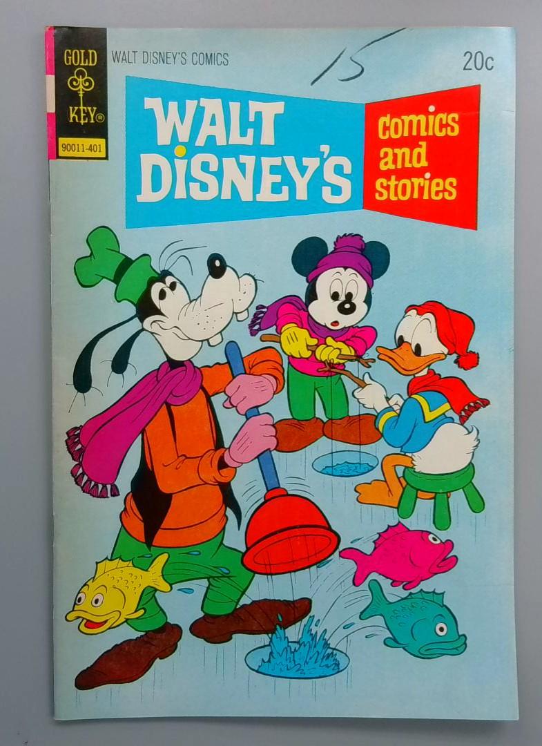 Walt Disney's Comics and Stories #4, FN Gold Key, 1974