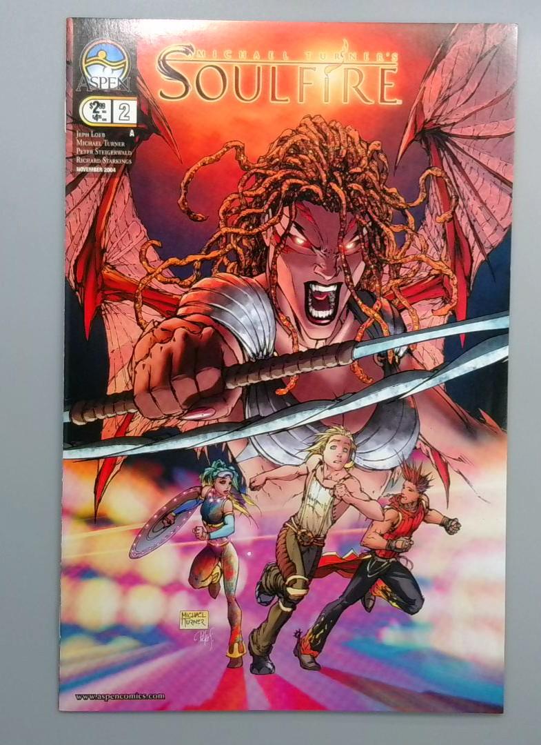 Soulfire #2, NM- Fathom Crossover, Aspen, 2004