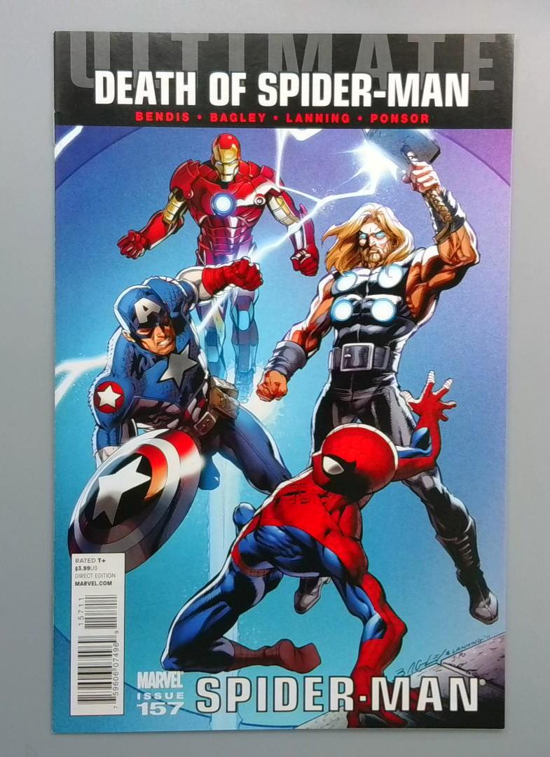 Ultimate Spider-Man #157: VF/NM Death of Spider-Man Marvel 