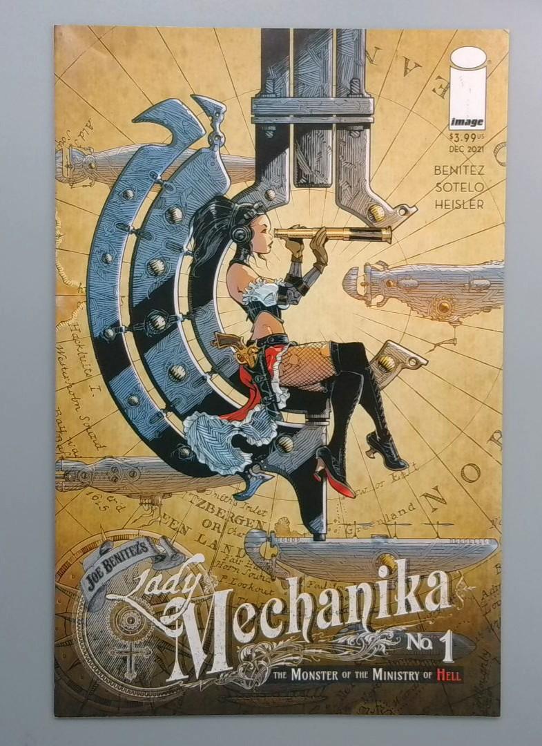 Lady Mechanika #1, NM Monster of the Ministry of Hell, Image Comics, Dec 2021