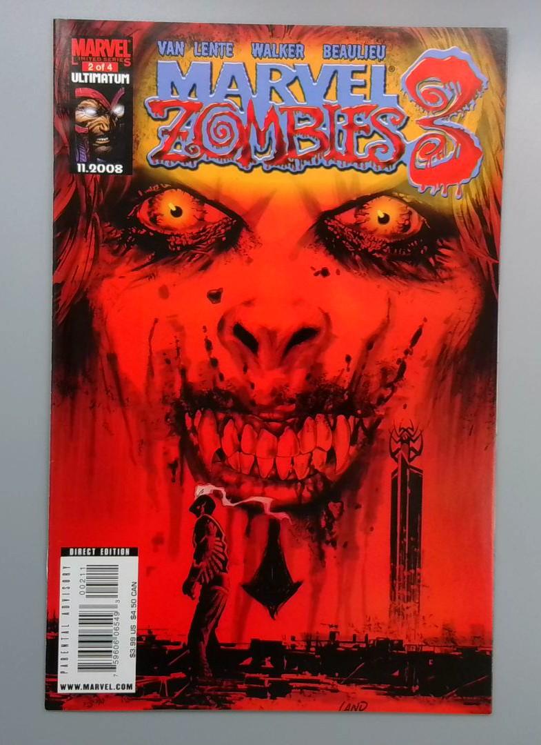 Marvel Zombies 3 #2, Marvel Comics, 2008