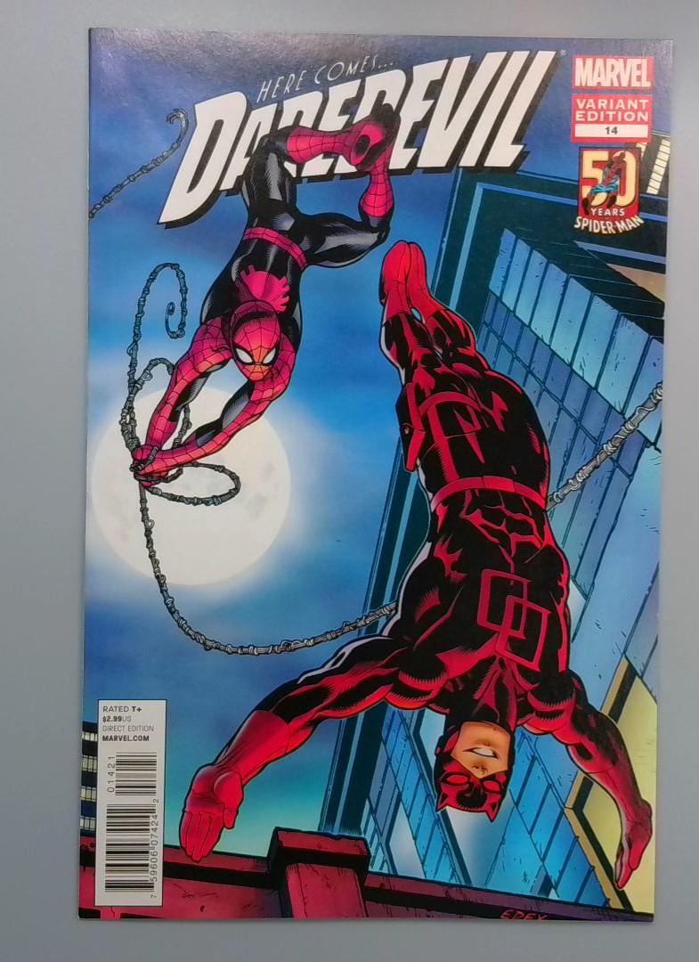 Daredevil #14, NM Spider-Man Variant Edition, Marvel, 2012