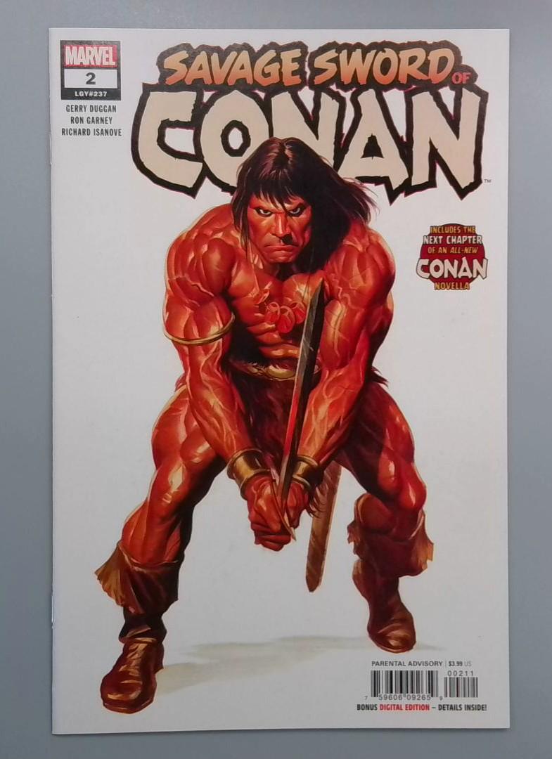 Savage Sword of Conan #2, NM Marvel, 2019