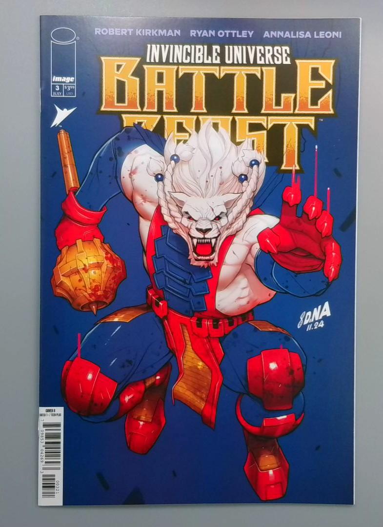 Invincible Universe: Battle Beast #3, NM David Nakayama Variant, Image, 2024